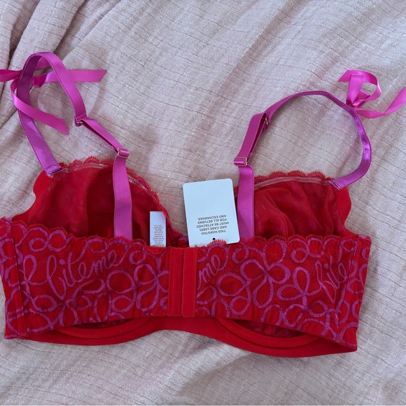 Elegant Red Lace Bra NWT - Picture 2 of 4